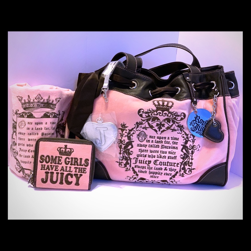 Juicy Couture shoulder bag with matching wallet